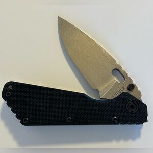Mick Strider - Strider Knives XL SnG Flat Black G10 Spear Point S35VN USA